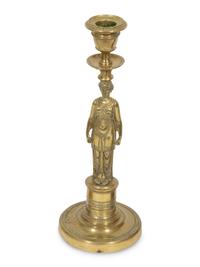 Two Pairs of Empire Style Candlesticks