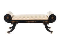 A Regency Style Painted Window Seat