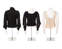 Three Emanuel Ungaro Haute Couture Blouses, 1970s-2000s