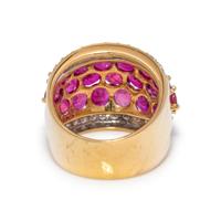 RUBY AND DIAMOND RING