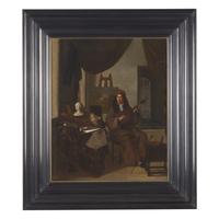 Job Adriaensz Berckheyde (Dutch, 1630-1693) — The Artist’s Studio, 1685