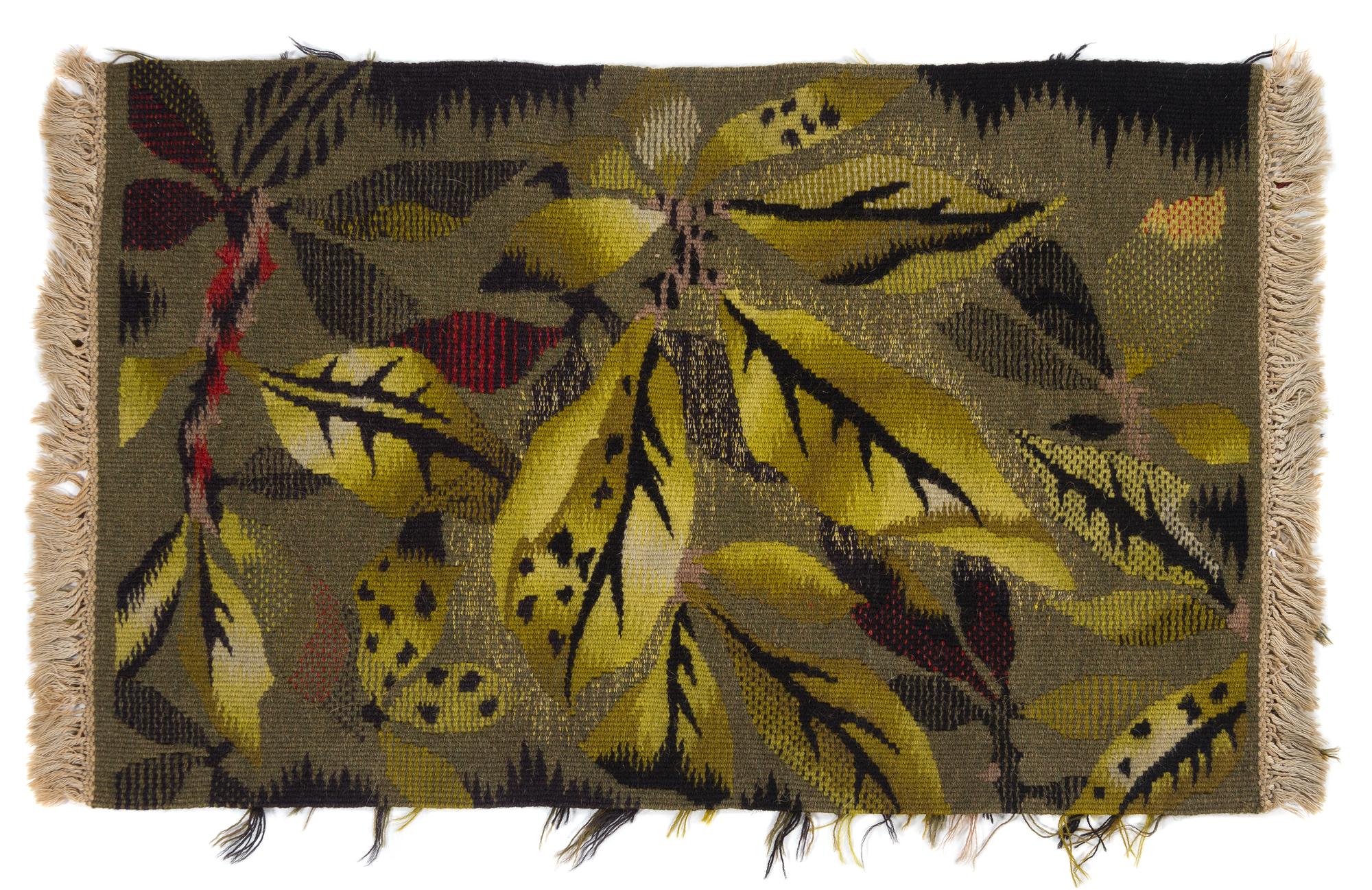 A French Wool Tapestry Height 14 1/2 x width 24 1/2 inches. — ATTRIBUTED TO JEAN LURCAT, CIRCA 1930s