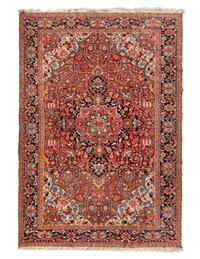 A Heriz Wool Rug