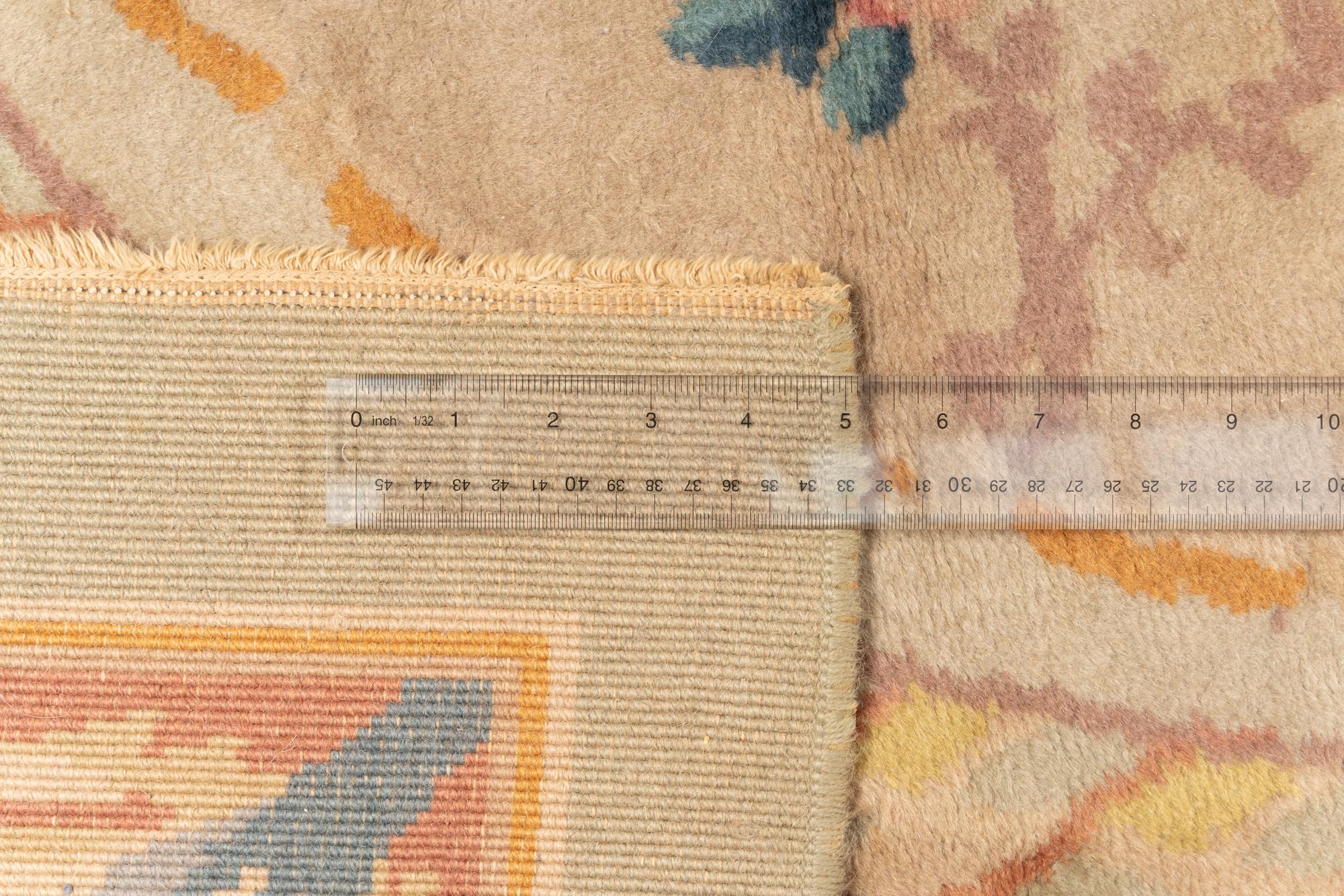 An Aubusson Style Wool Rug