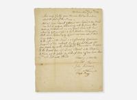 [Americana] [French and Indian War] Manuscript Document, signed