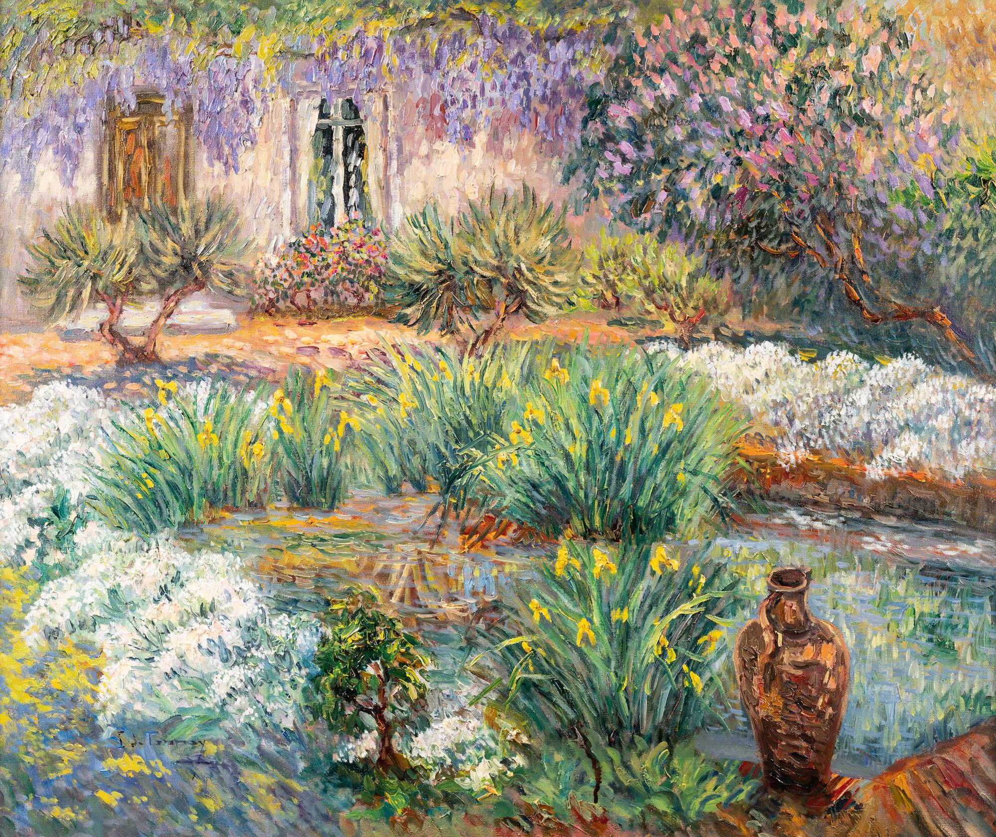 Bassin aux Iris d'eau