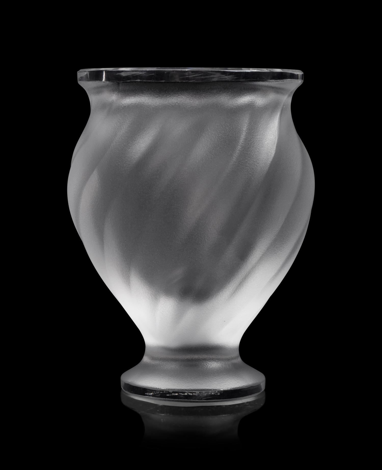 A Lalique Rosine Vase
