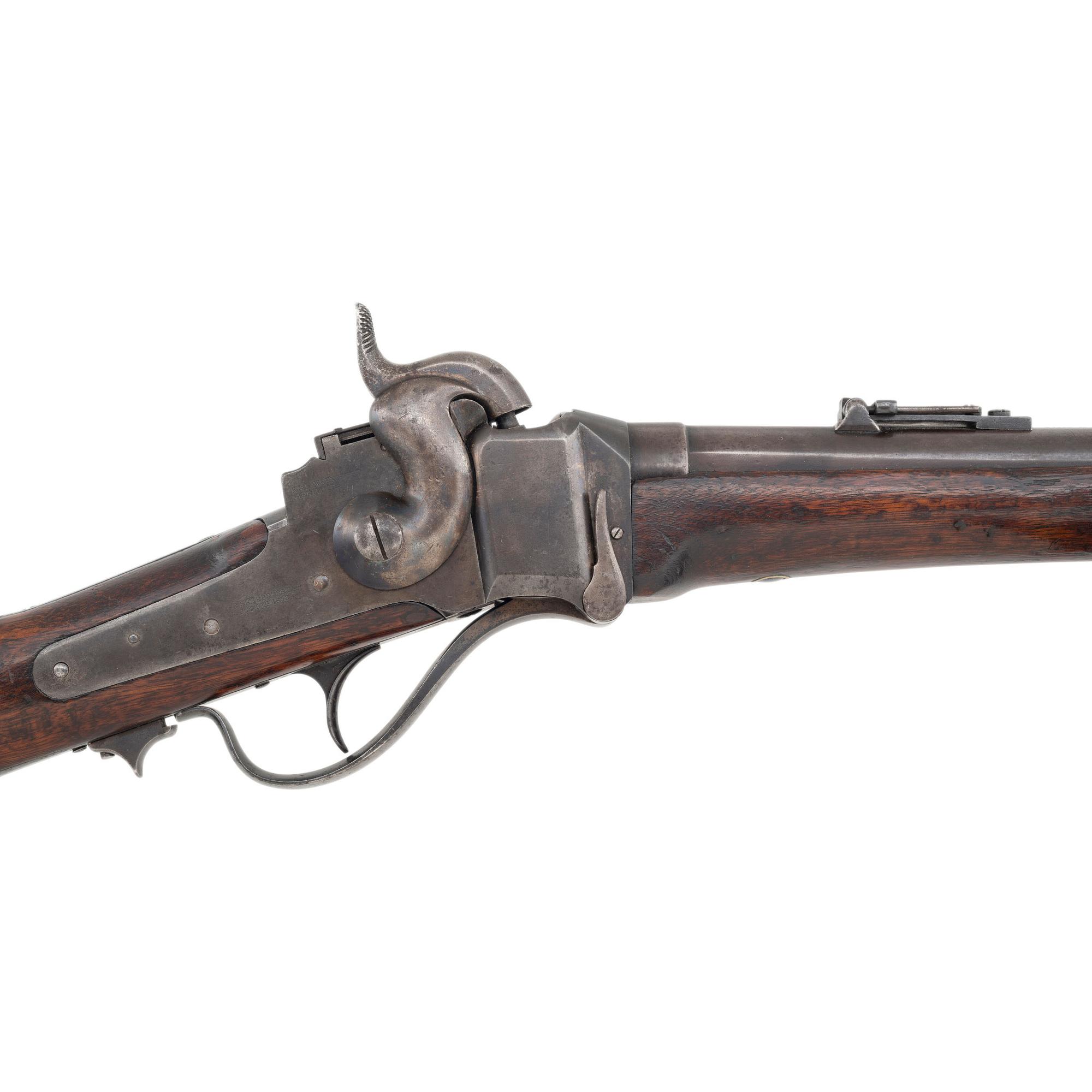 Rare Brass Mounted Sharps Model 1859 Military Carbine