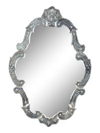 A Venetian Glass Mirror