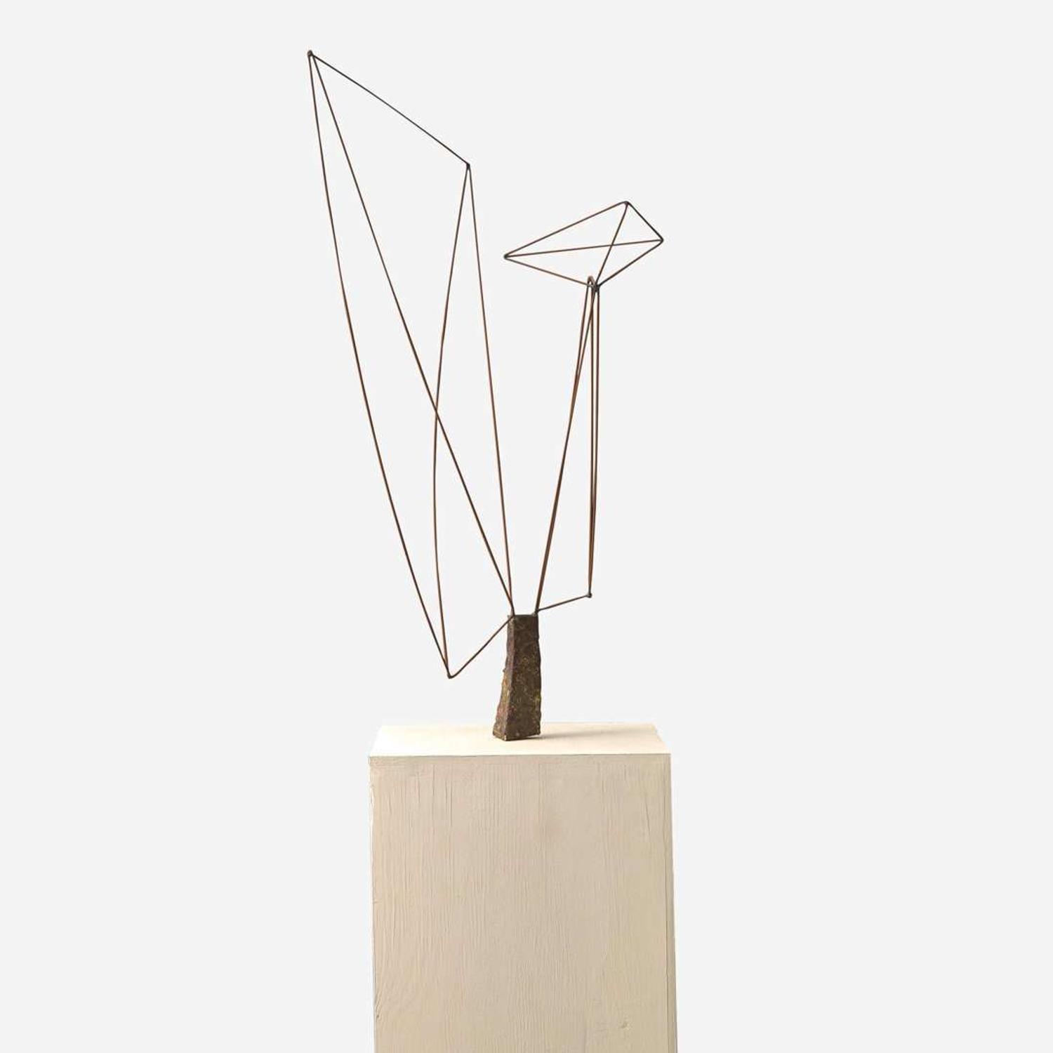 Harry Bertoia (American, b. Italy, 1915-1978) Untitled (Early Wire Construction), circa 1951