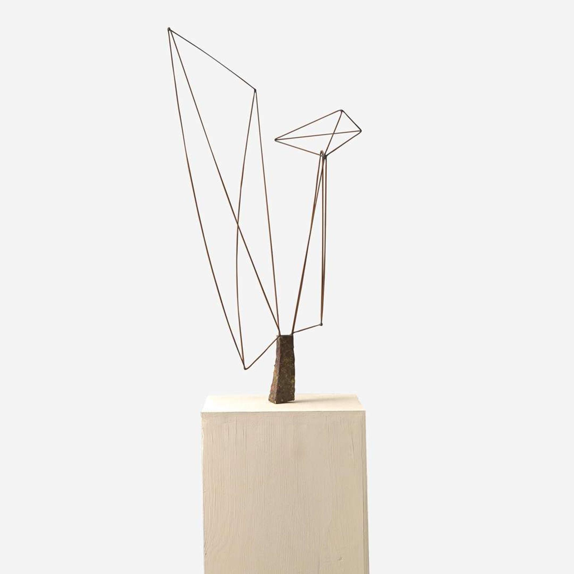 Harry Bertoia (American, b. Italy, 1915-1978) Untitled (Early Wire Construction), circa 1951