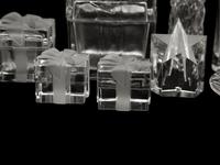 Eight Tiffany and Co. Glass Articles — 20th Century