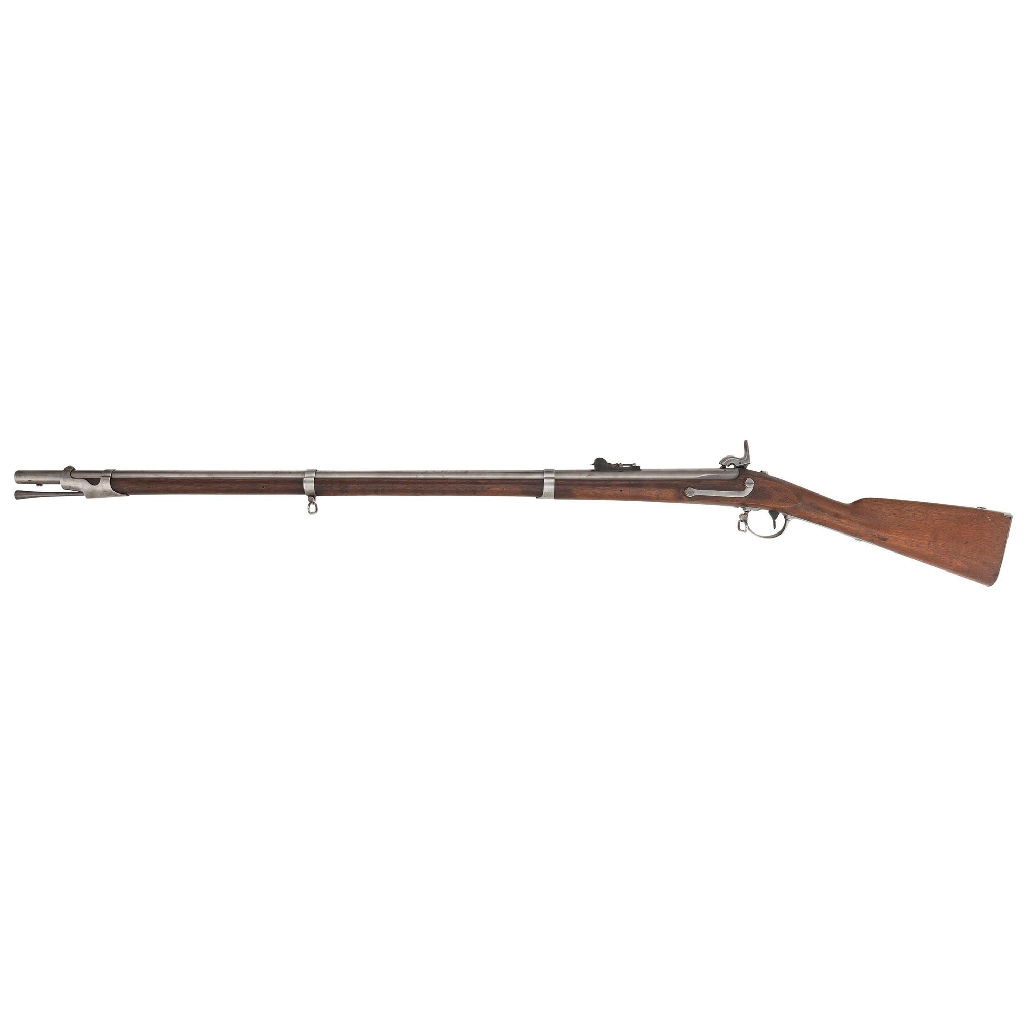 Rifled & Sighted US Model 1840 Percussion Conversion Musket by Pomeroy