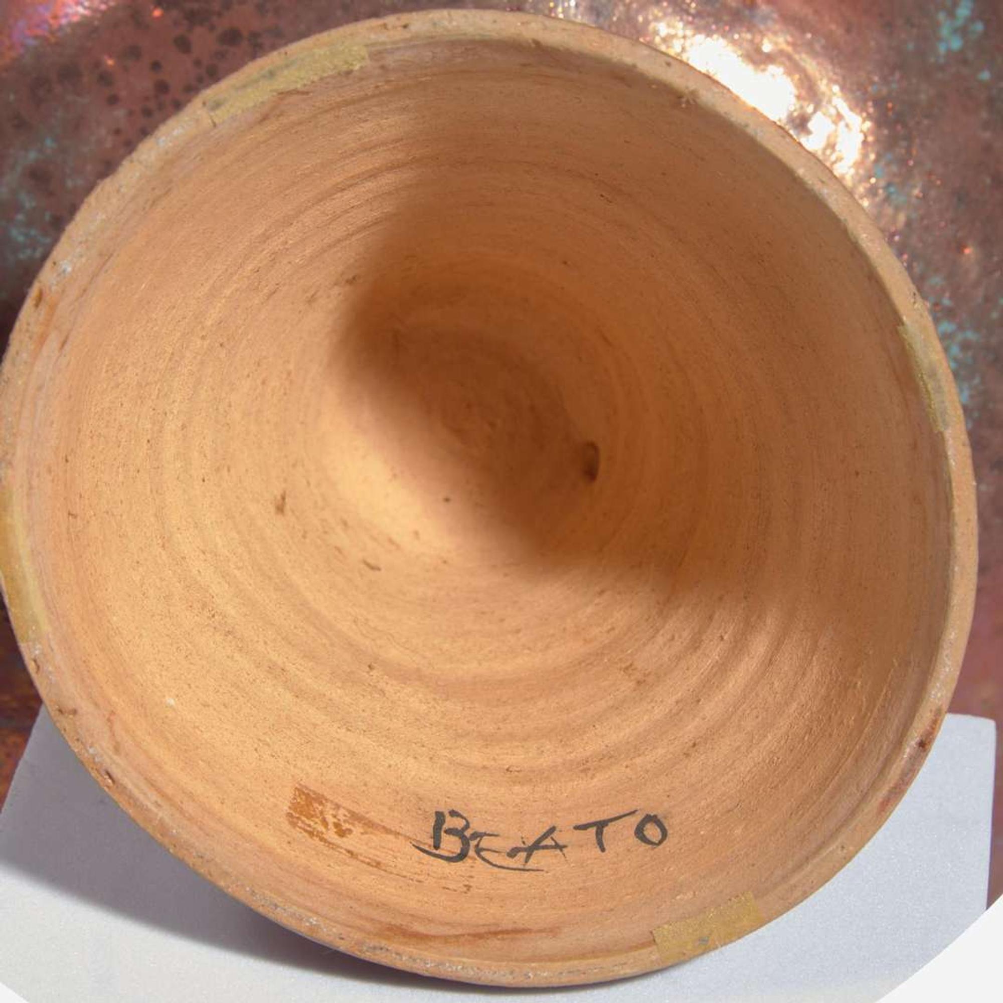 Beatrice Wood (American, 1893-1898) Footed Vessel, USA, circa 1960s