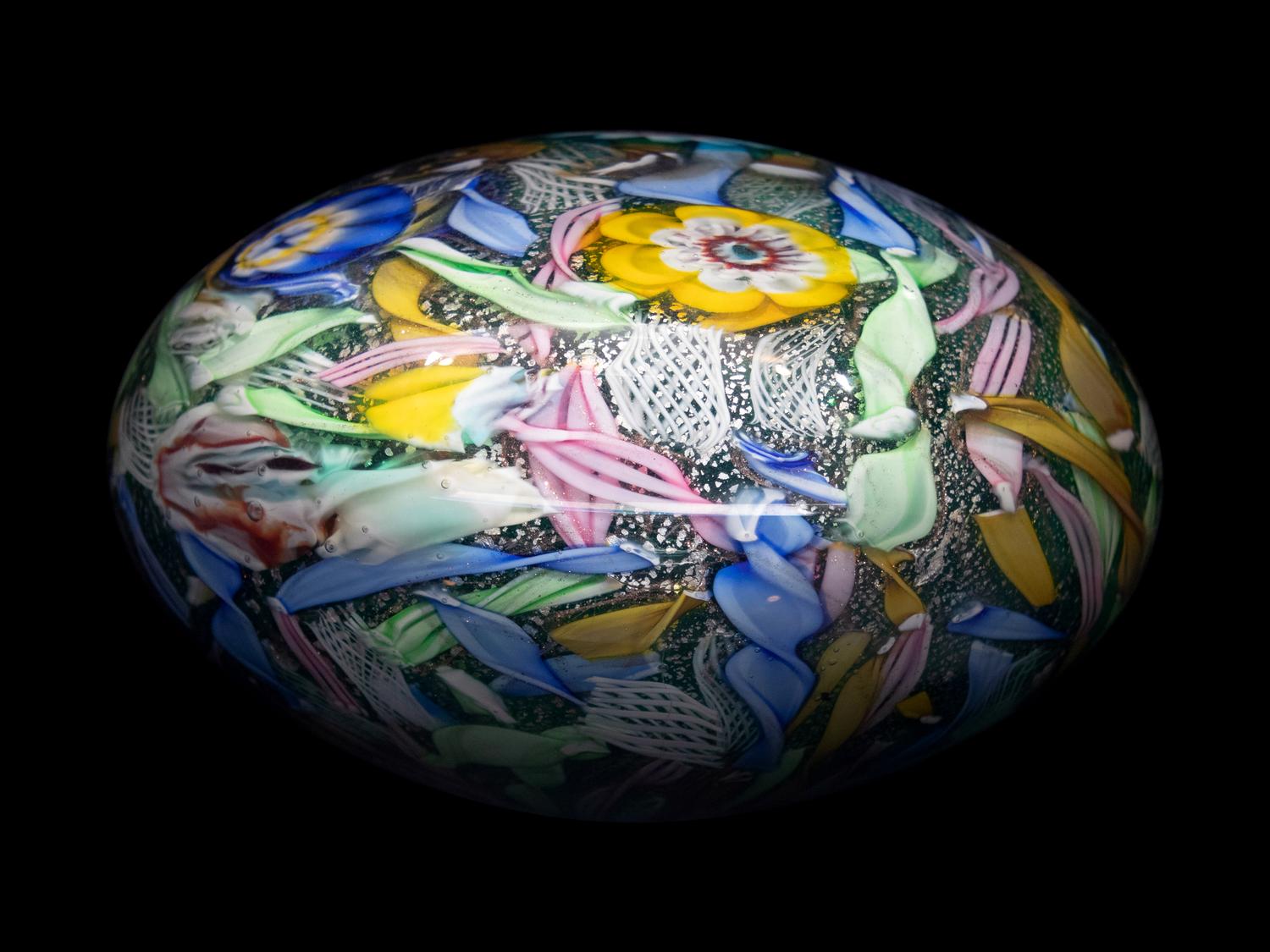 A Large Murano Blown Glass Paperweight