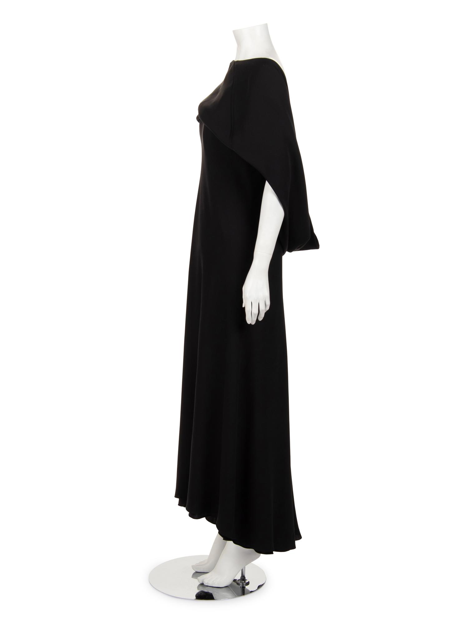 Ralph Rucci Silk Strapless Dress with Shrug