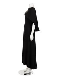 Ralph Rucci Silk Strapless Dress with Shrug