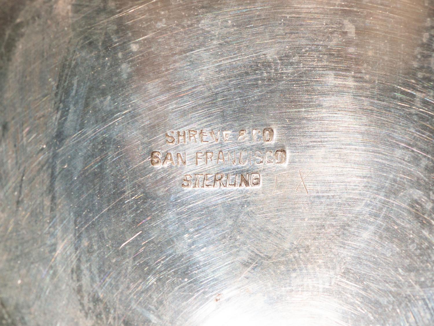 Arts and Crafts Silver Mounted Japanese Porcelain Vase San Francisco, California
