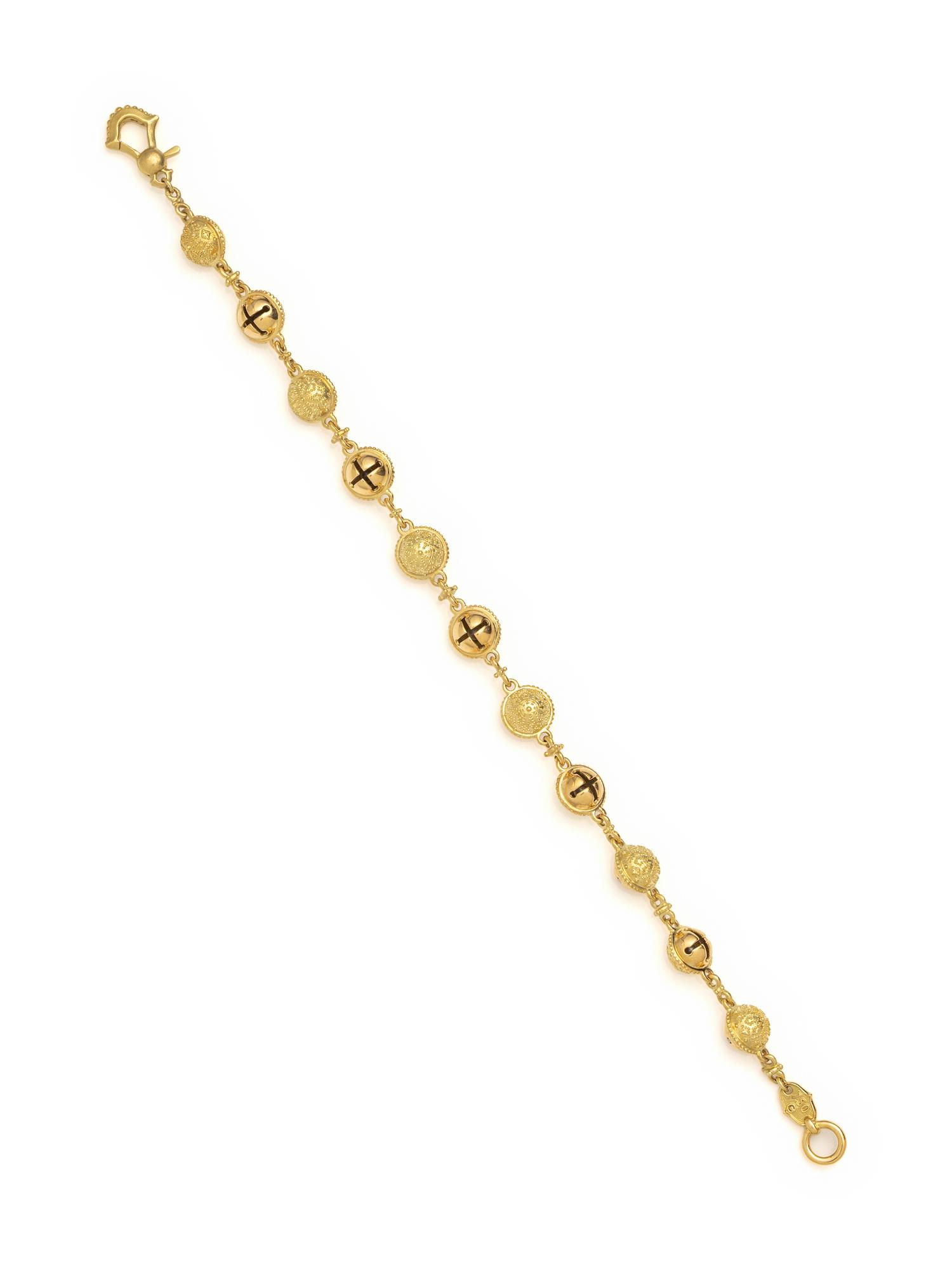 PAUL MORELLI, YELLOW GOLD BRACELET