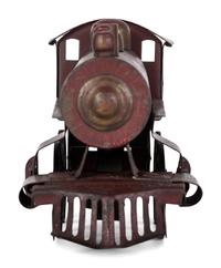 Four Pressed Steel Toy Construction Vehicles