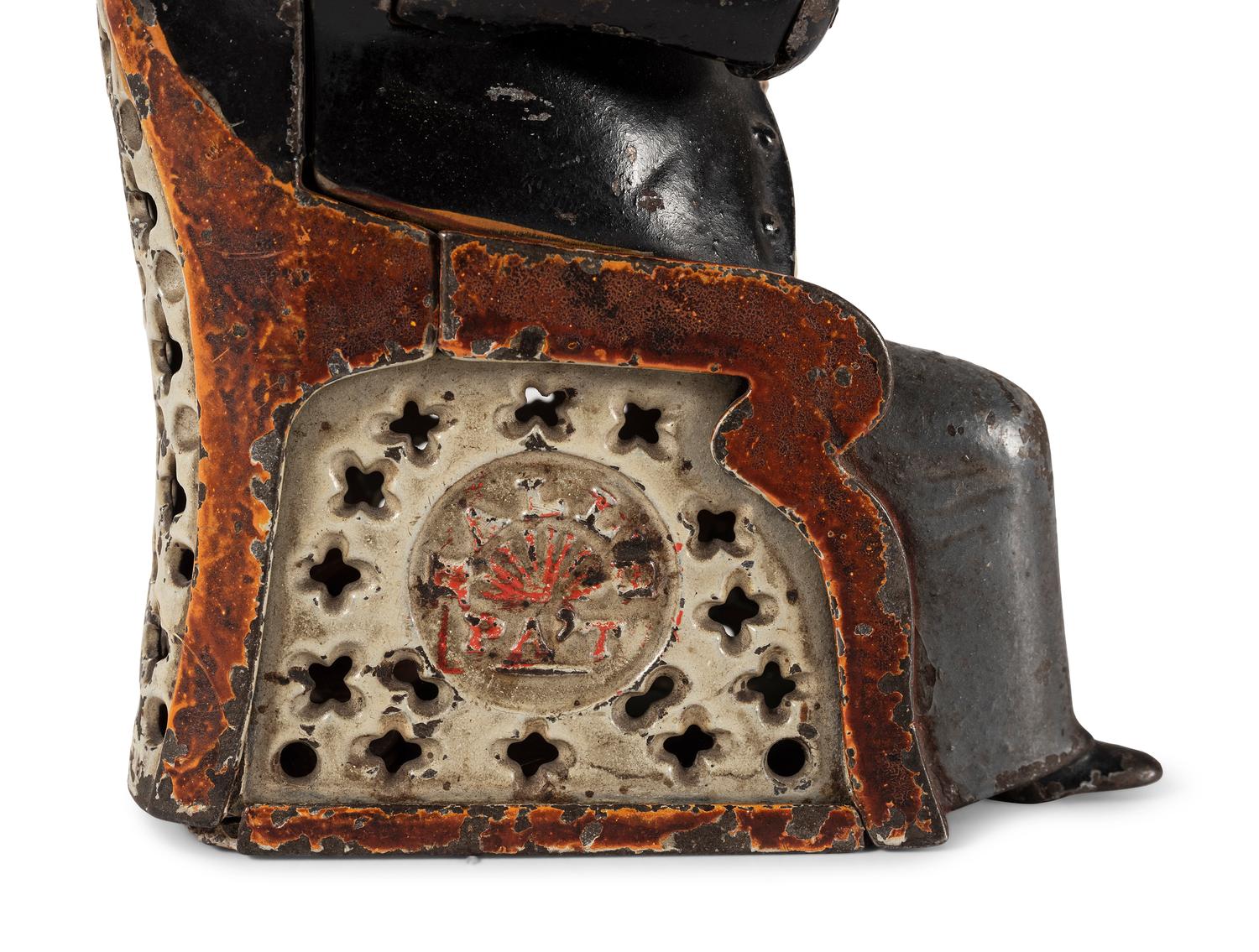 A J. & E. Stevens Tammany Hall Cast Iron Bank