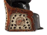 A J. & E. Stevens Tammany Hall Cast Iron Bank