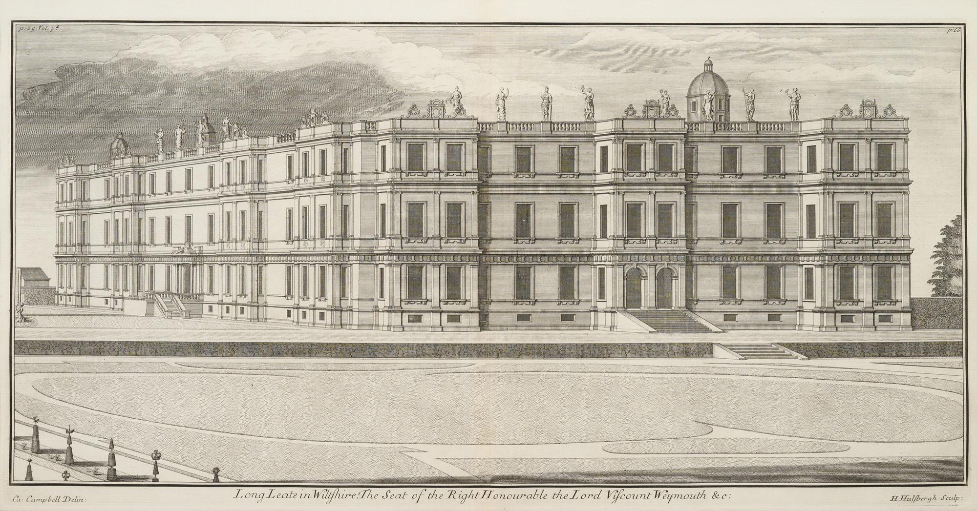 A Set of Three Architectural Engravings