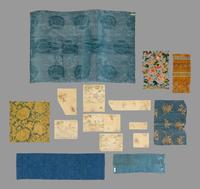 Six Chinese Embroidered Silk Panels