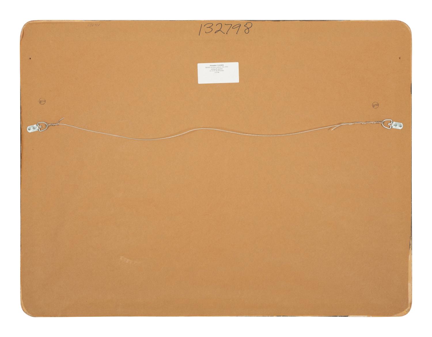 Spirale en trois couleurs, ca. 1960