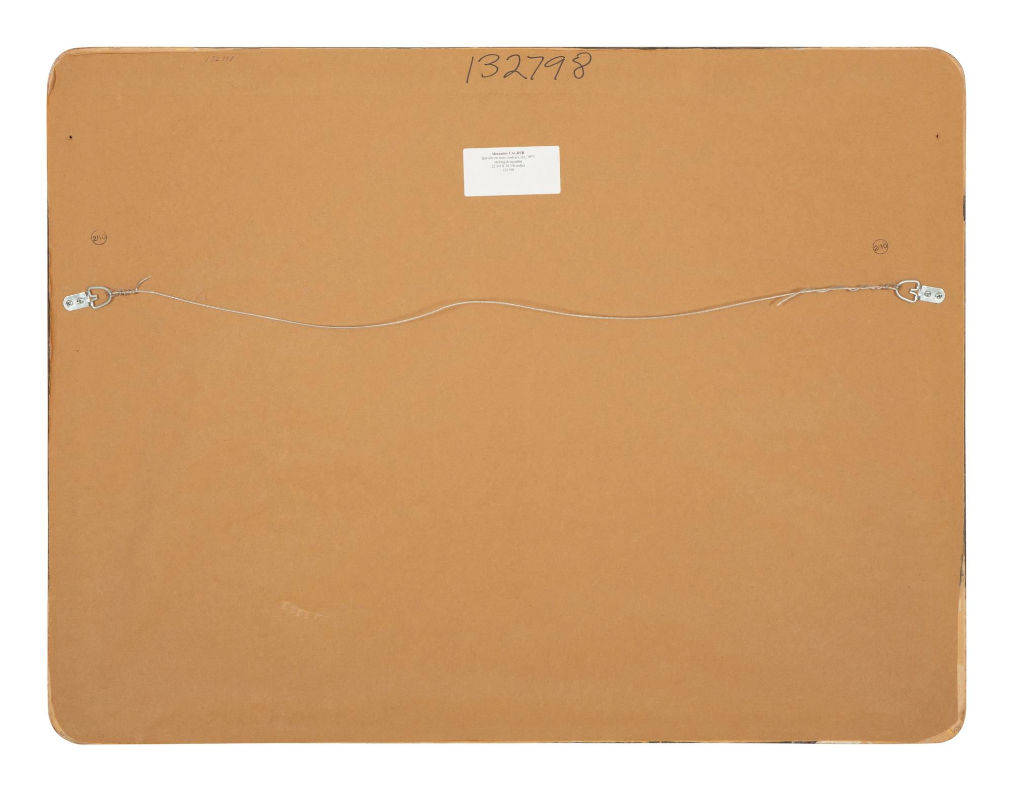 Spirale en trois couleurs, ca. 1960