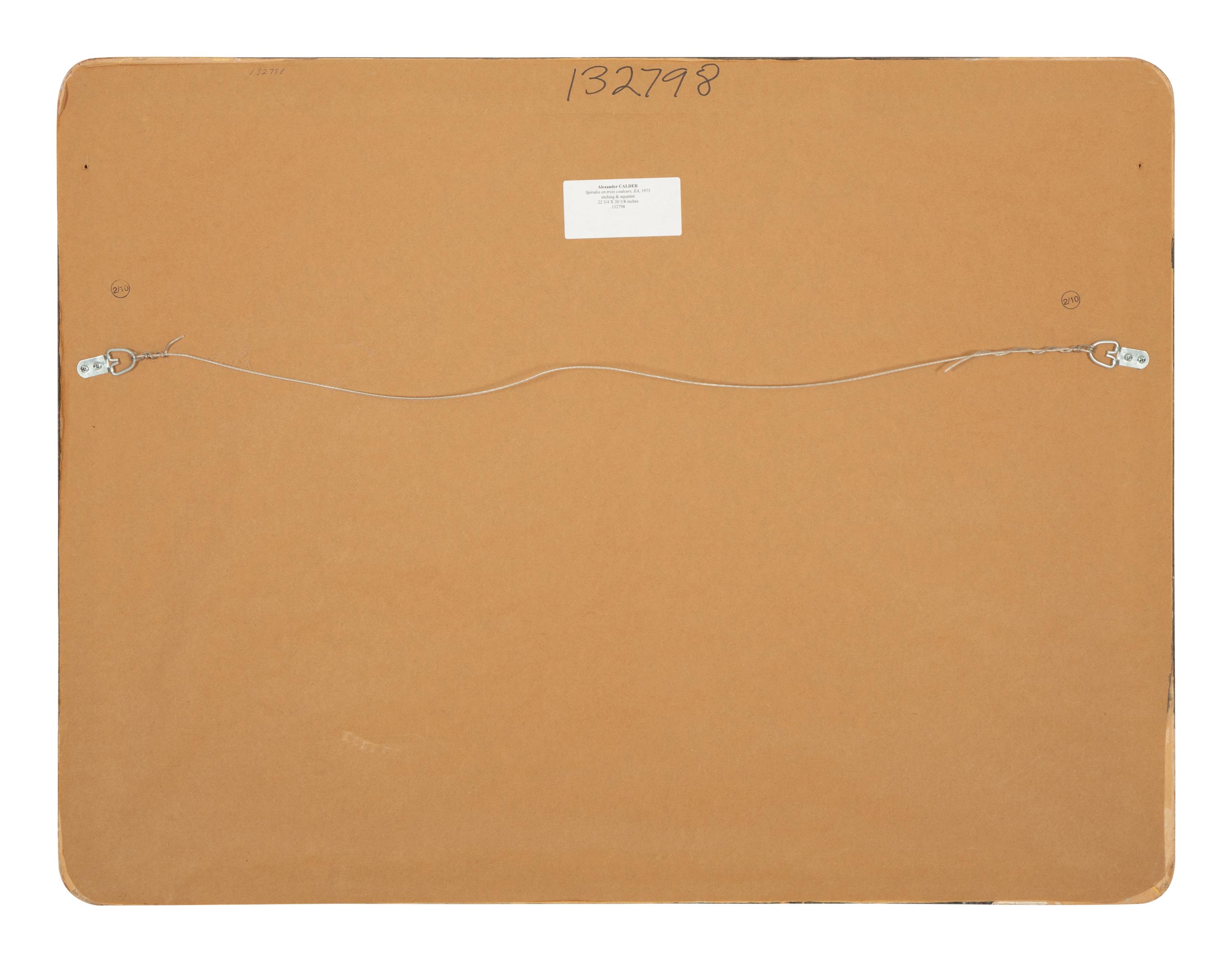 Spirale en trois couleurs, ca. 1960
