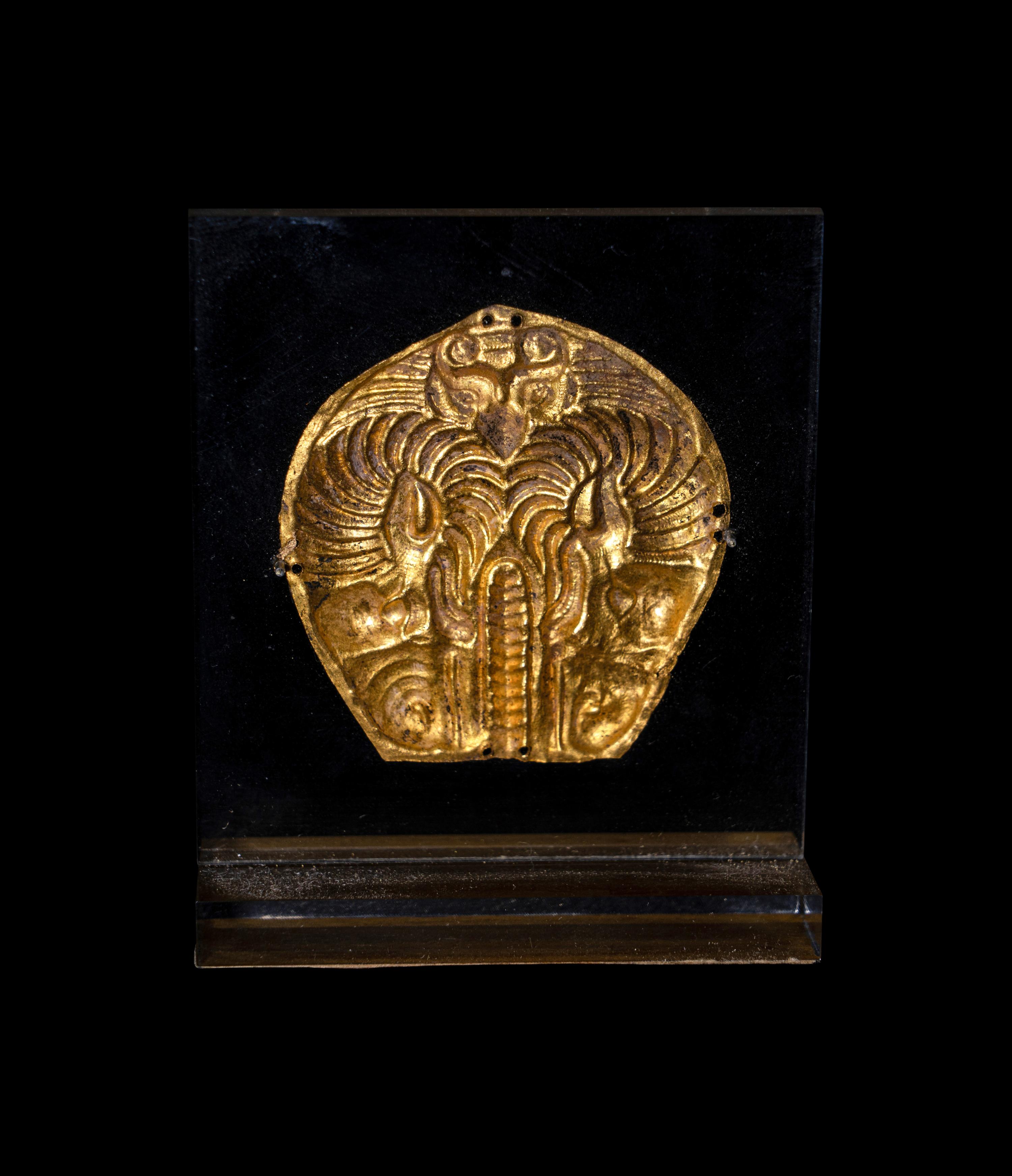 A Southern Chinese Gold Plaque
