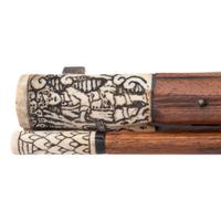 Contemporary Flintlock Rifle with Venus and Adonis Motifs