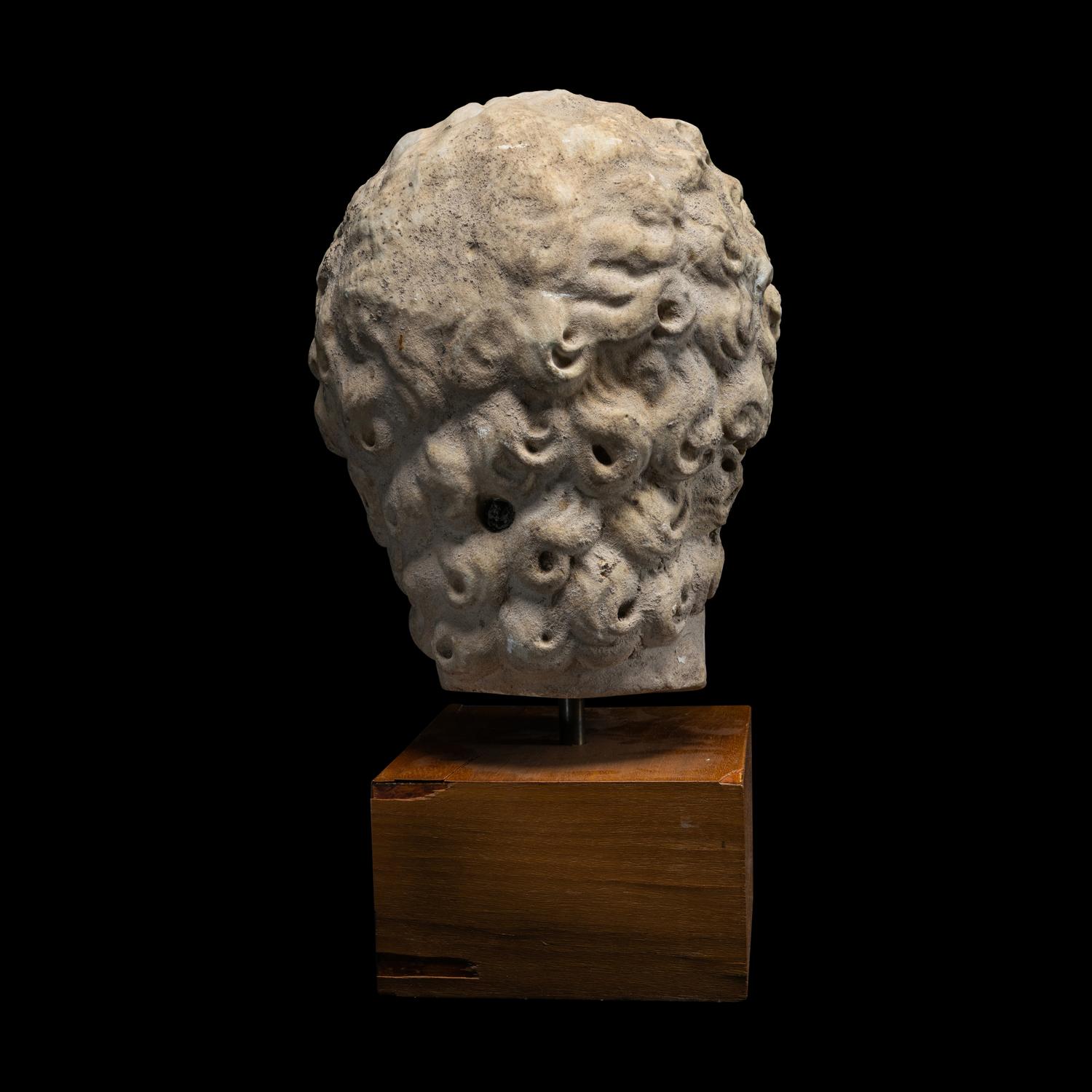 A Roman Marble Head of a Youth