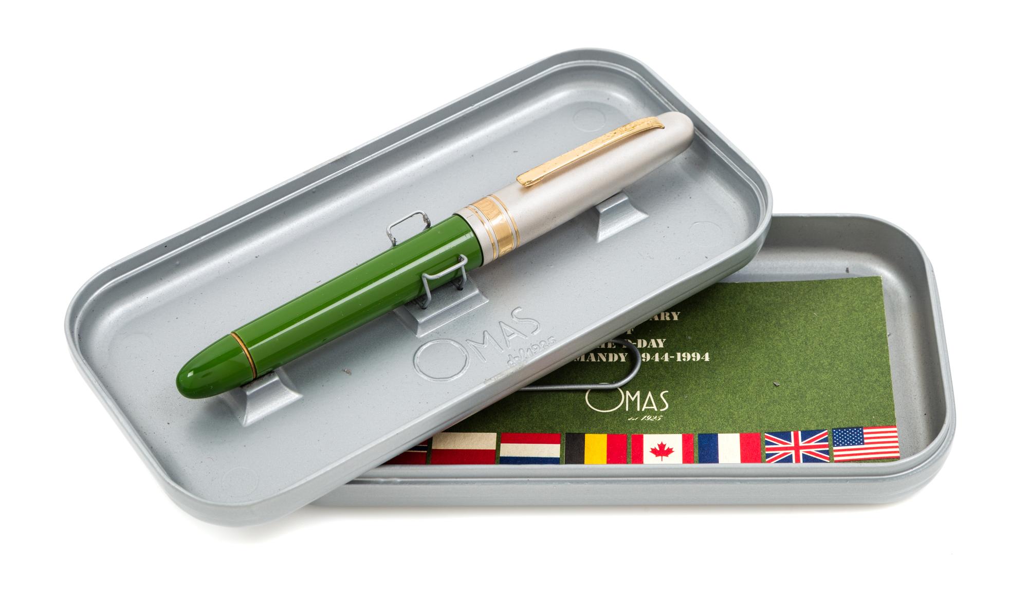 An Omas D-Day: 50th Aniversary Special Edition Fountain Pen