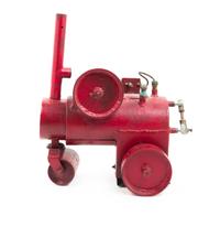 Two Vintage Models of Steamrollers Length of longest 12 1/2 inches.