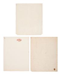 [NATIVE AMERICANS]. 3 photographs by HEYN, incl. Left Hand Bear and Eddie Plenty Holes.