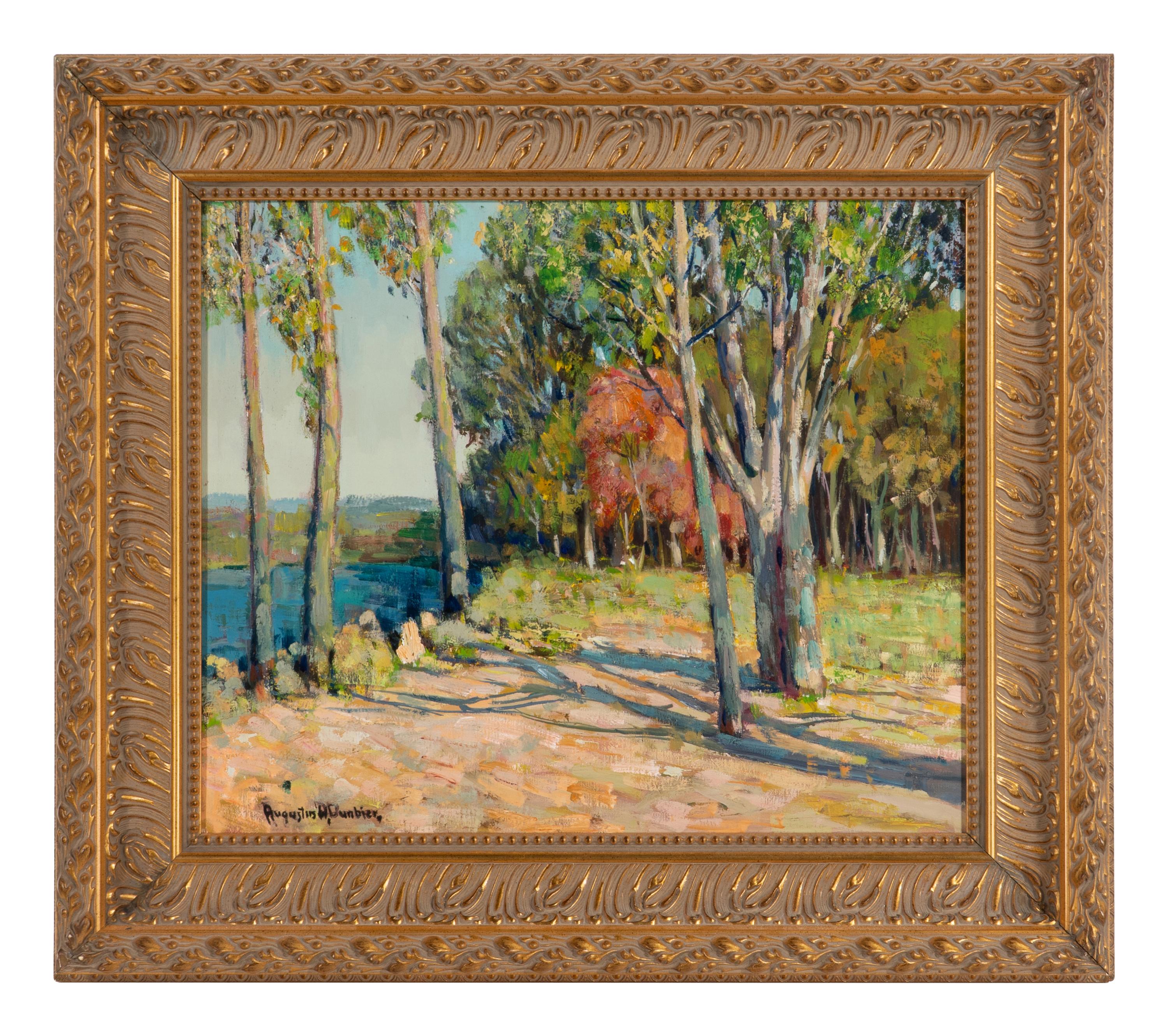 Augustus William Dunbier (American, 1888–1977) — A First Sign of Autumn