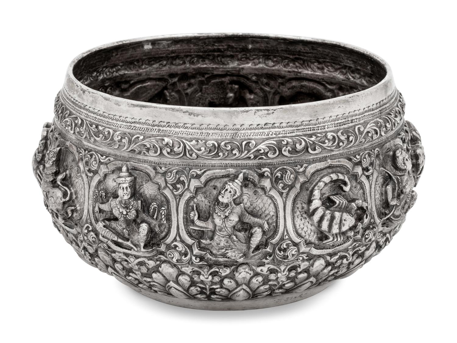 A Southeast Asian Silver Bowl