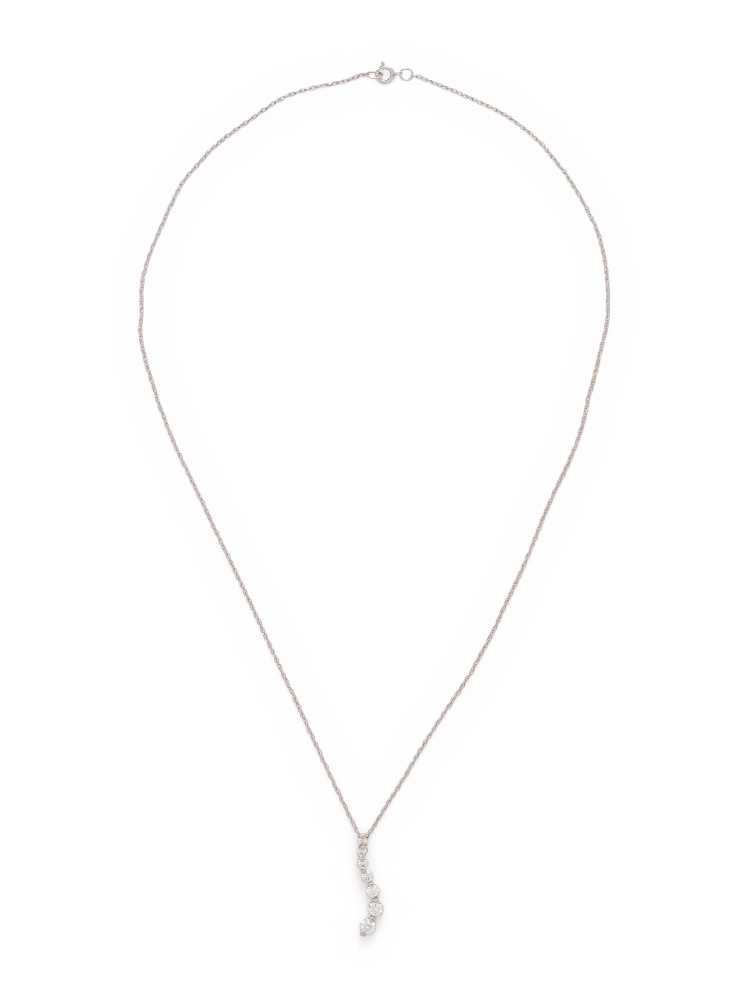 WHITE GOLD AND DIAMOND PENDANT/NECKLACE