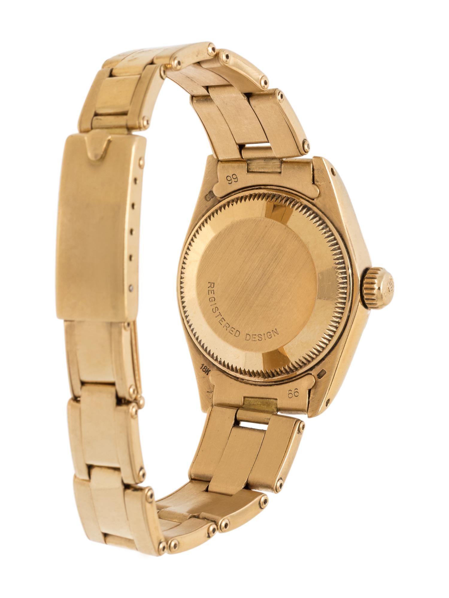 ROLEX, REF. 6917 18K YELLOW GOLD 'OYSTER PERPETUAL DATEJUST' WRISTWATCH, CIRCA 1979