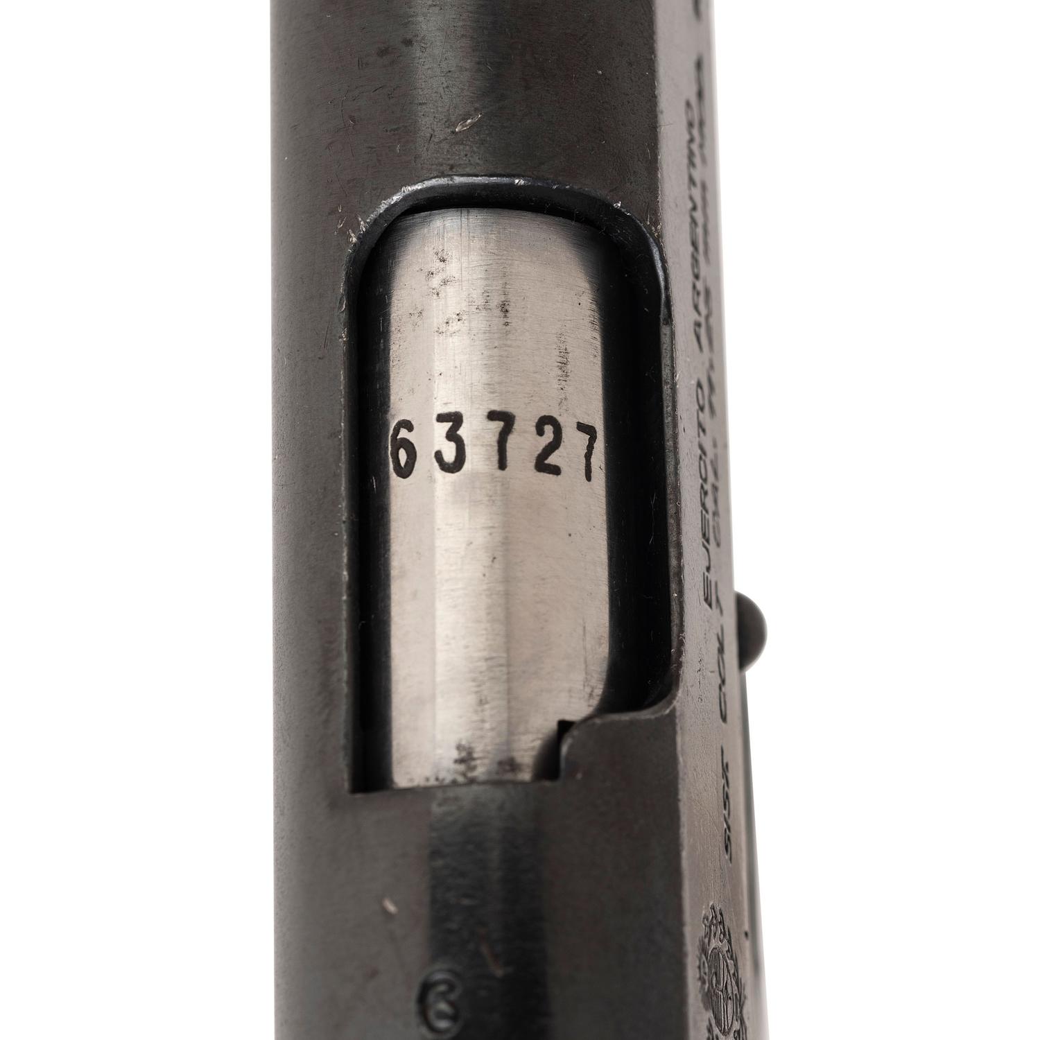 ** Argentine Model 1927 Pistol No Magazine