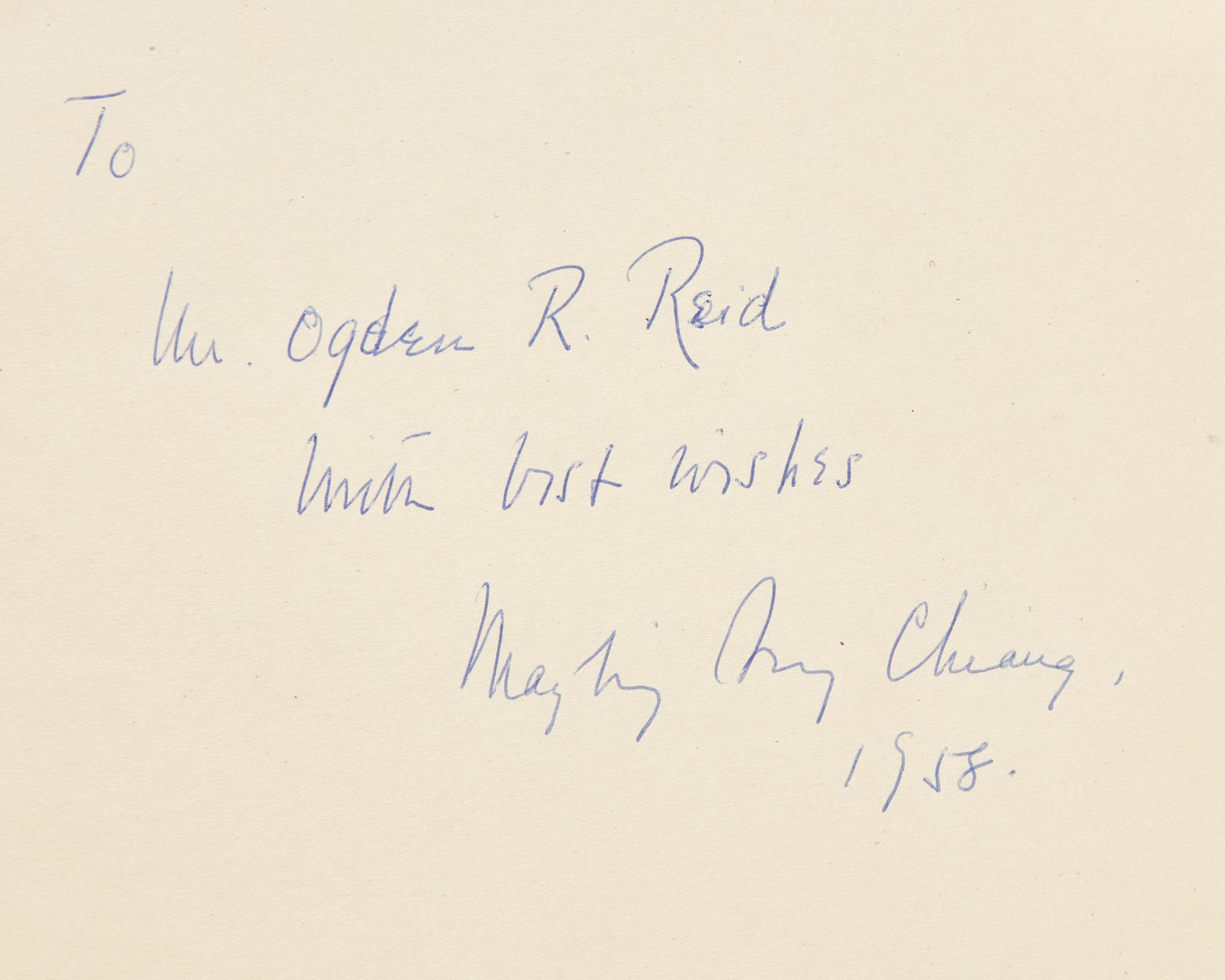 [Art] Mei-ling, Soong (Madame Chiang Kai-Shek). Paintings by Madame Chiang Kai-Shek