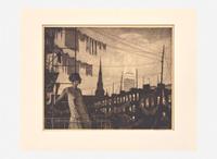 Martin Lewis (American, 1881-1962) - Glow of the City