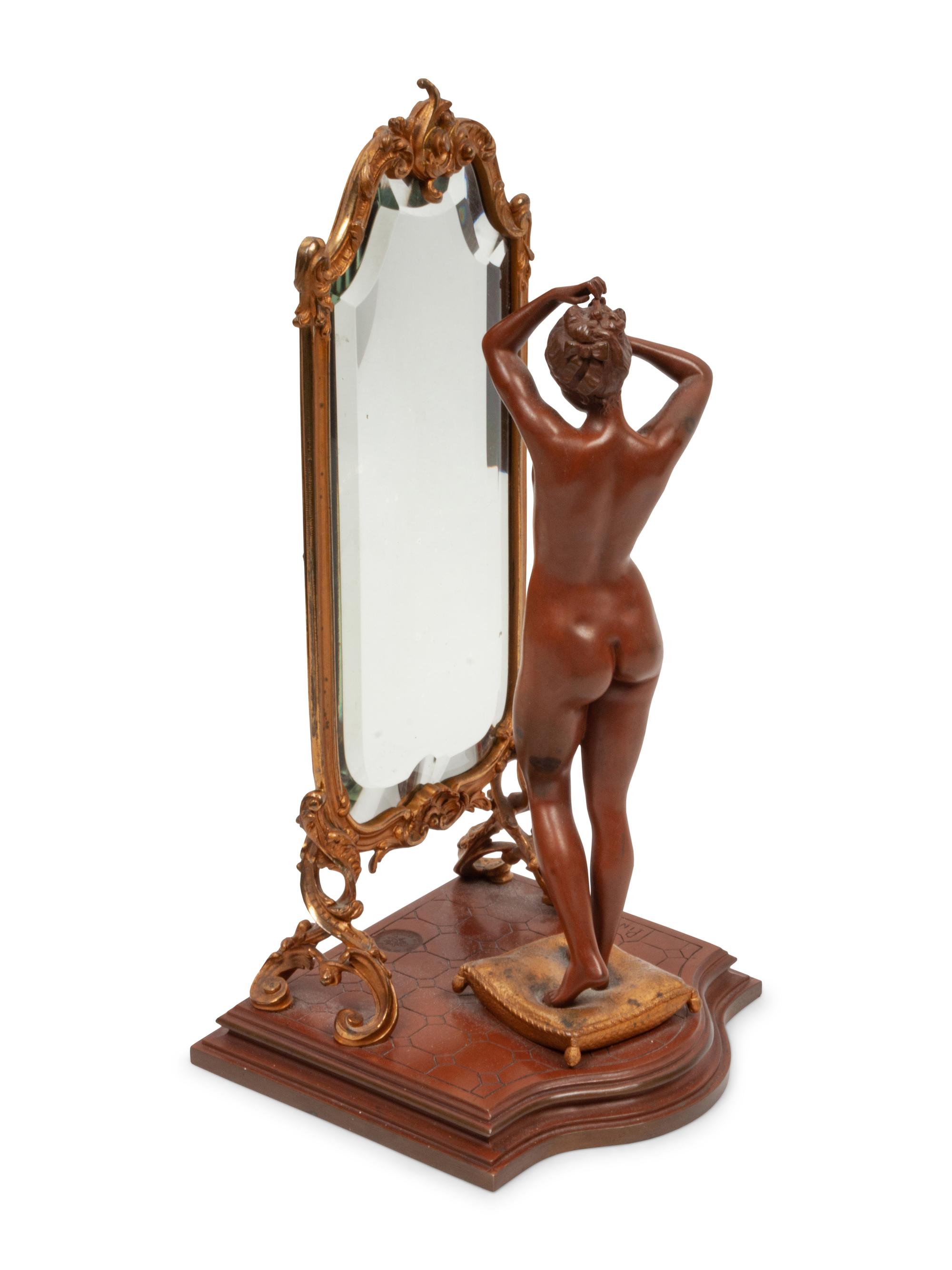 A French Gilt Bronze Nude Figure