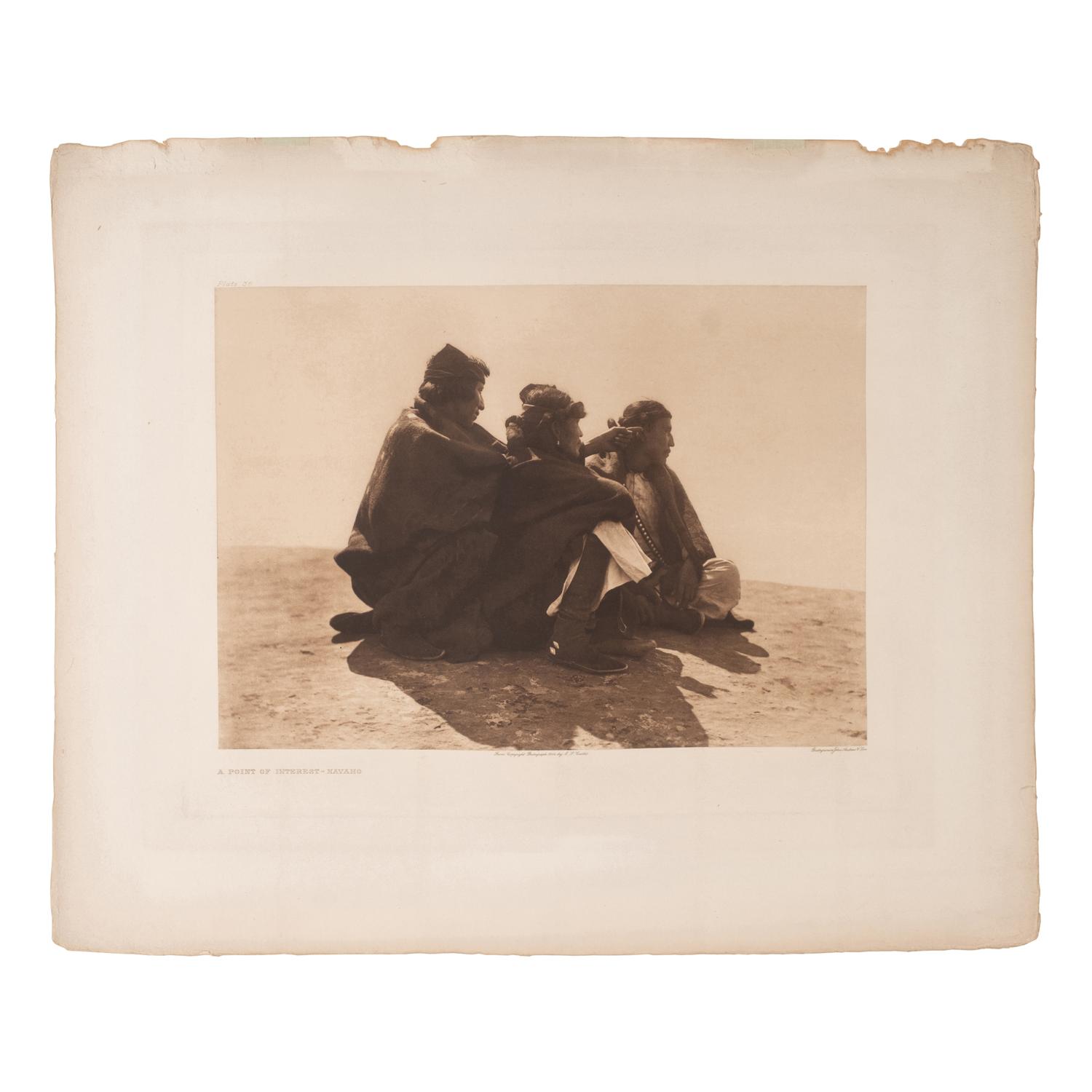 A Point of Interest - Navaho , Plate 36