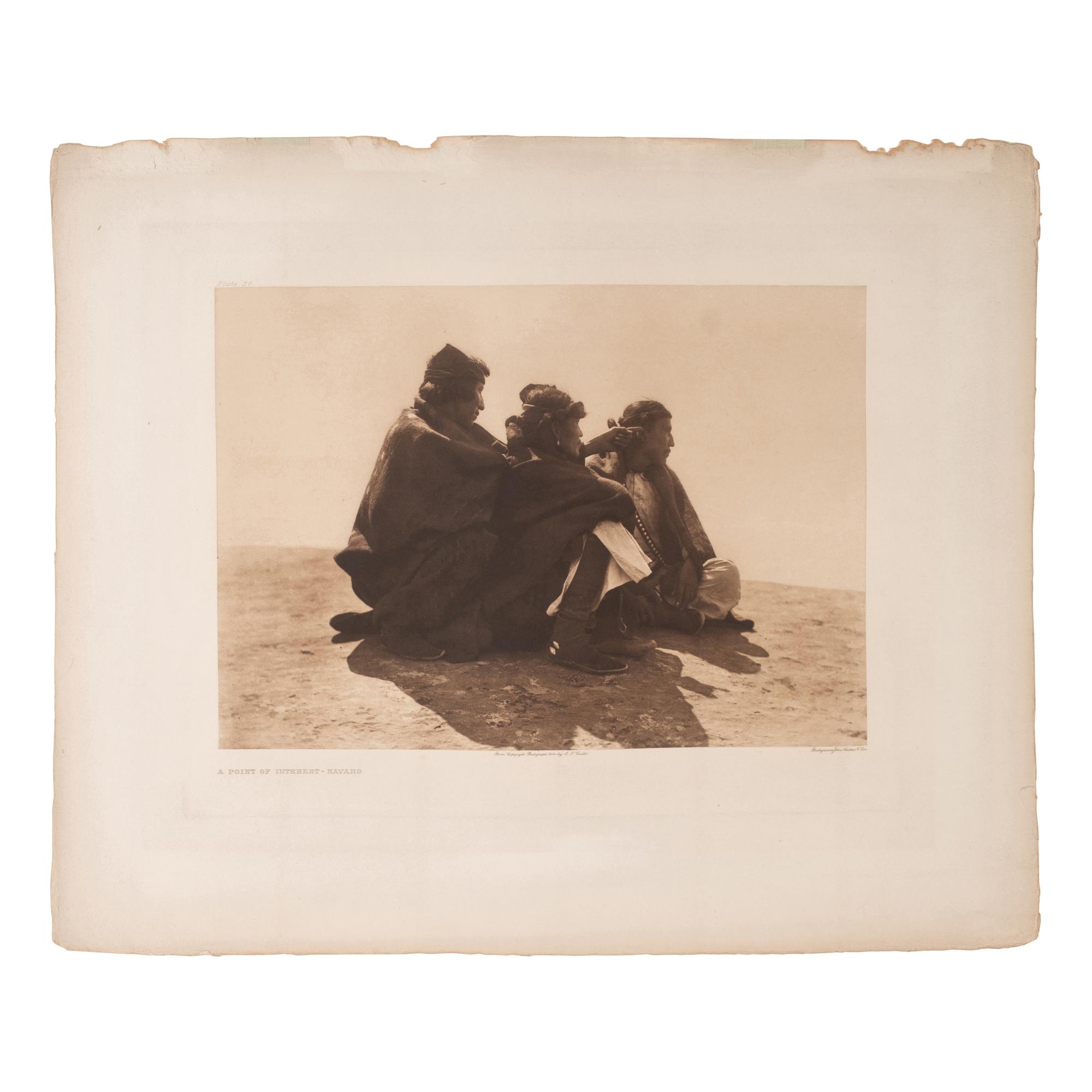 A Point of Interest - Navaho , Plate 36