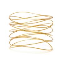 TIFFANY & CO., ELSA PERETTI, YELLOW GOLD WAVE BRACELET