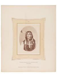 GARDNER, Alexander (1821-1882), photographer. Albumen photograph of Lone Wolf, Tchan-Gm-Ani-To-I-Sh-Na-Lah. Washington, DC.