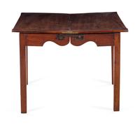 A George III Style Mahogany Folding Table